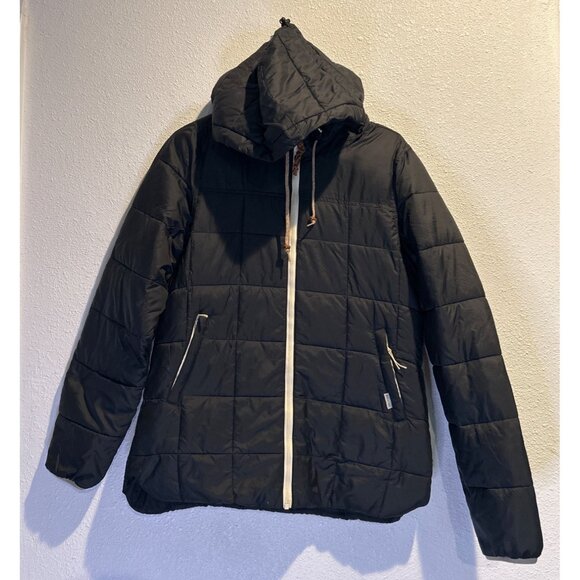 HOLDEN Puffer Jacket (Womens MEDIUM) Black Snow Winter Coat - Picture 2 of 8
